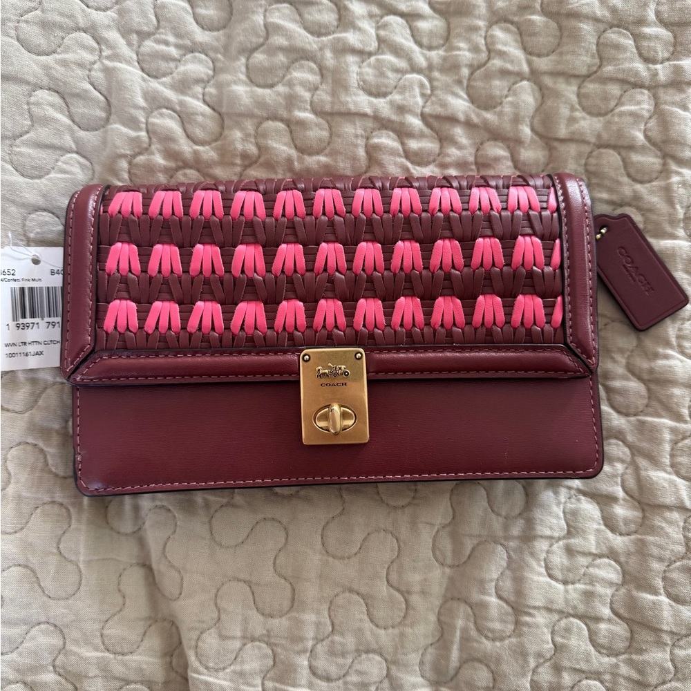 Coach Hutton Shoulder Bag With Strap